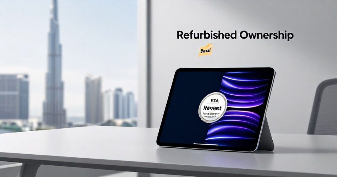 تأجير آيباد في دبي مقابل الشراء: أيهما الخيار الأفضل لمشروعك القصير؟ - Revent Store