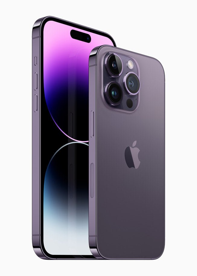 Apple Iphone 14 Pro 128GB - Deep Purple - Refurbished - Revent Store