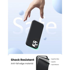 iPhone 13 Pro Max Black Cover with Magsafe (Silicon) - Revent Store