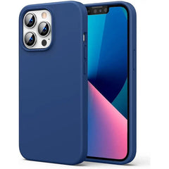 iPhone 13 Pro Mid - night Cover with Magsafe (Silicon) - Revent Store